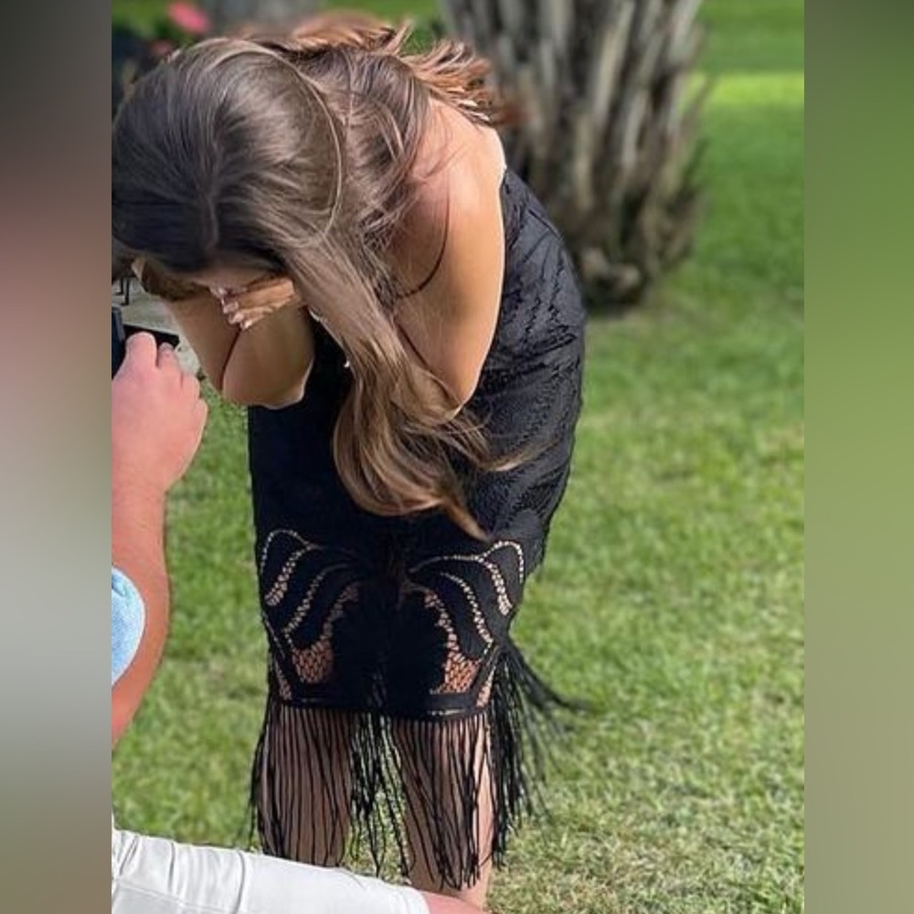 Black Cocktail Dress - Picture 5 of 5